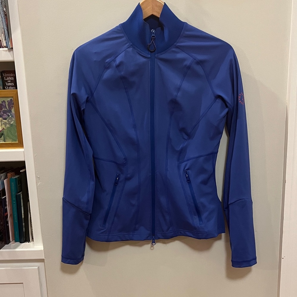 Adidas Stella McCarthy Sleek Blue Jacket
